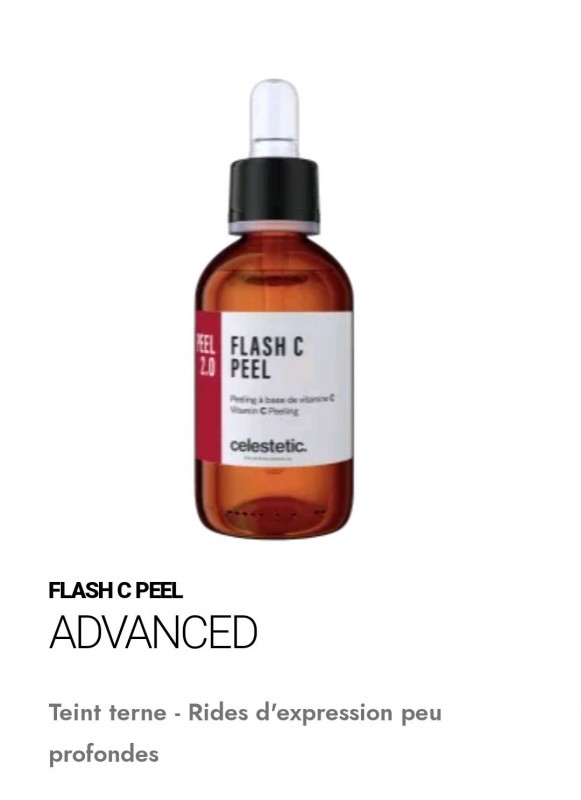 Traiter le teint terne et le manque d'éclat par un soin peeling flash C à Saint-Raphaël 